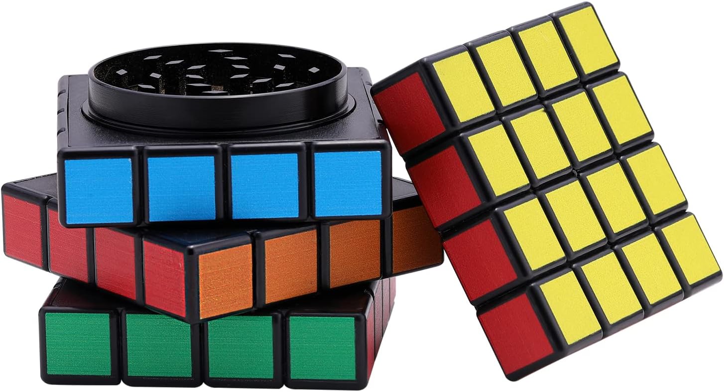 cube 1 1 Aluminium Ceramic Weed Grinder