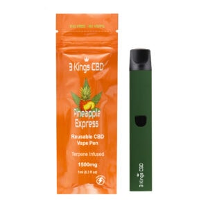 3 kings CBD Reusable Vape Pen Pineapple Express Flavour