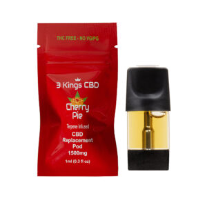 3 Kings CBD Replacement Pod Cherry Pie Flavour