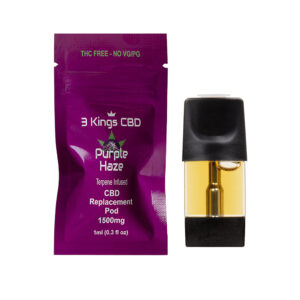 3 Kings CBD Replacement Pod Purple Haze