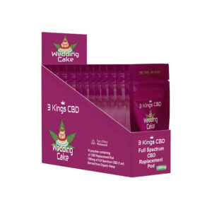 Alternative view of 3 Kings CBD Replacement Pod Wedding Cake Flavour